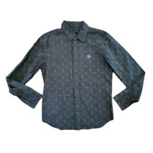 Diesel Button Down Long Sleeve Collard Shirt